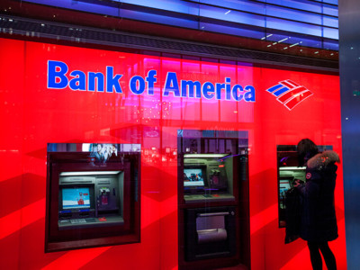 Курс акций Bank of America